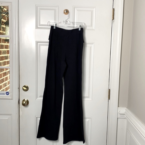 Michael Costello x REVOLVE Women's Tie Front Black Straight Leg Pant Size S NWT - Picture 6 of 6